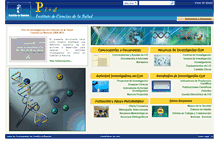 Tablet Screenshot of pid.ics.jccm.es