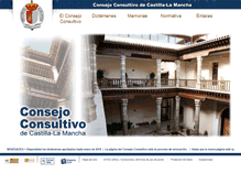 Tablet Screenshot of consultivo.jccm.es